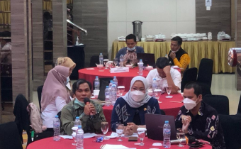 Ikuti Kegiatan Reviu Mapping Dana Hibah Pemilihan 2024, Marsudi: Bawaslu Tala sudah bahas dengan TAP Pemda