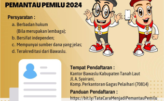 Pendaftaran Pemantau Pemilu Dibuka, Ini Syarat dan Caranya